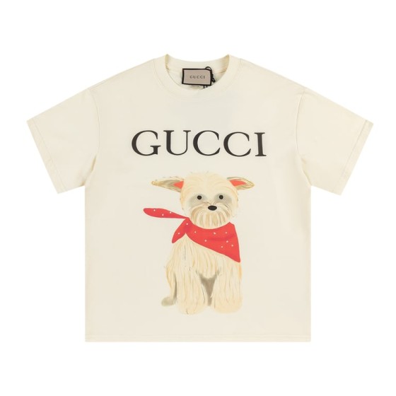 Gucci Early Spring Collection High-Weight Short-Sleeve